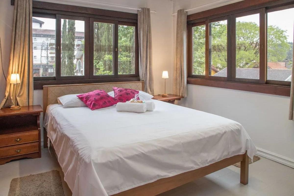 Locar-In Gramado - Loft A 50 M Da Rua Coberta. Apartment Bagian luar foto